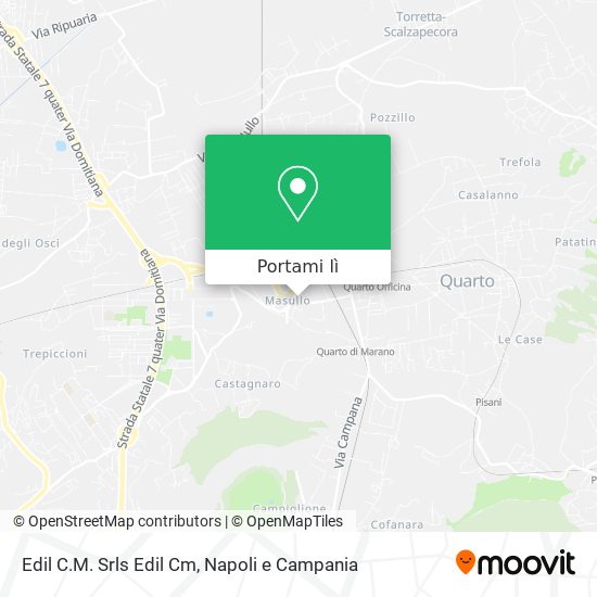 Mappa Edil C.M. Srls Edil Cm