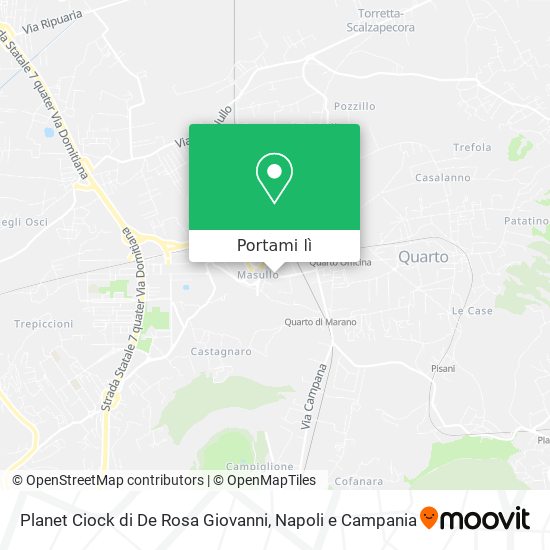 Mappa Planet Ciock di De Rosa Giovanni