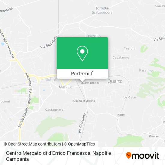 Mappa Centro Mercato di d'Errico Francesca