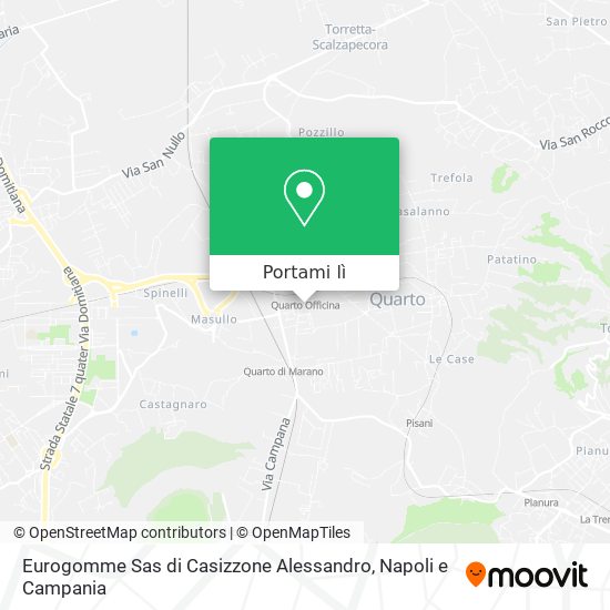 Mappa Eurogomme Sas di Casizzone Alessandro