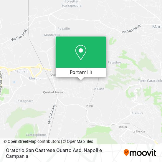 Mappa Oratorio San Castrese Quarto Asd