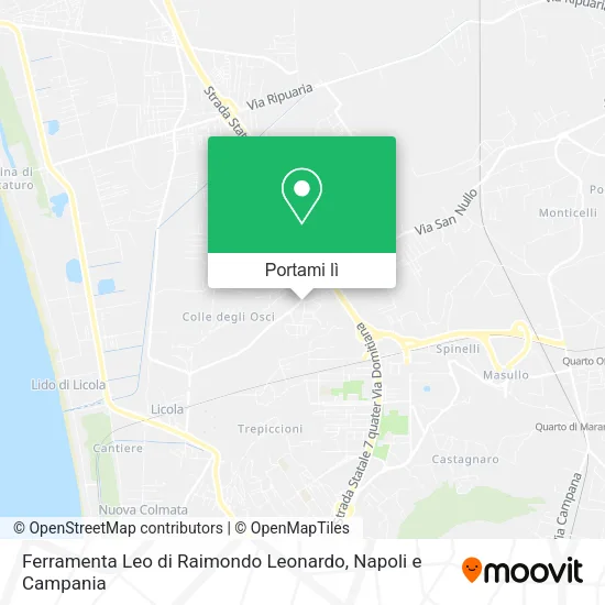 Mappa Ferramenta Leo di Raimondo Leonardo