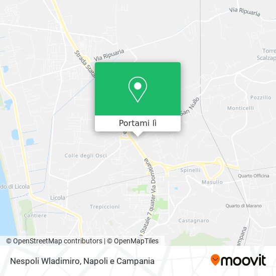 Mappa Nespoli Wladimiro