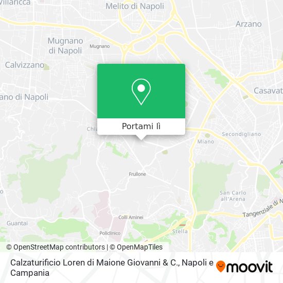 Mappa Calzaturificio Loren di Maione Giovanni & C.