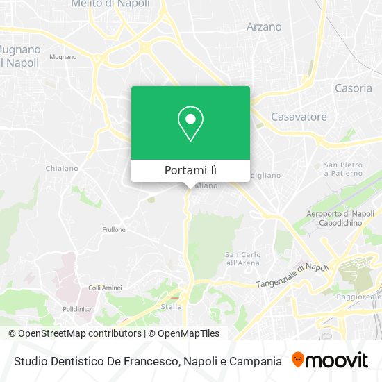 Mappa Studio Dentistico De Francesco