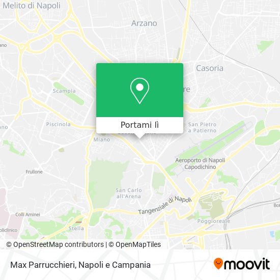 Mappa Max Parrucchieri