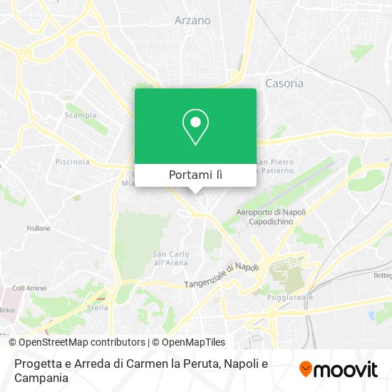 Mappa Progetta e Arreda di Carmen la Peruta