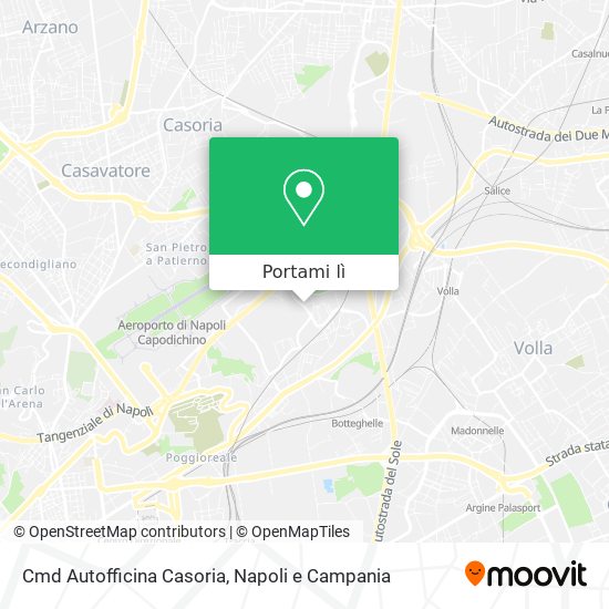 Mappa Cmd Autofficina Casoria