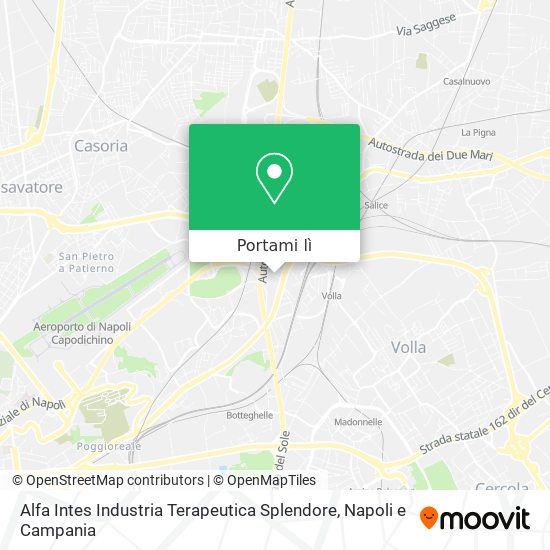 Mappa Alfa Intes Industria Terapeutica Splendore