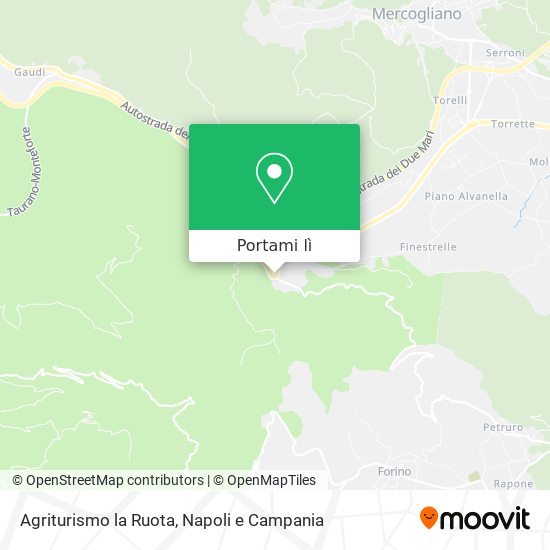 Mappa Agriturismo la Ruota
