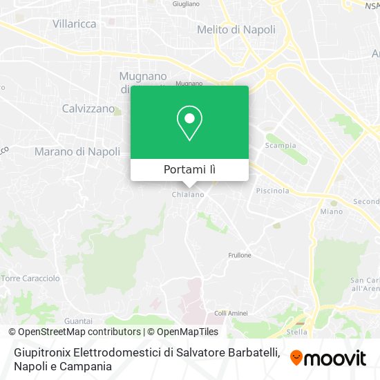 Mappa Giupitronix Elettrodomestici di Salvatore Barbatelli