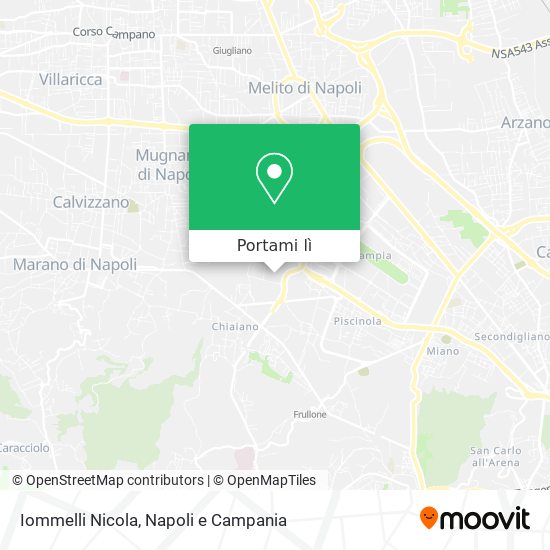 Mappa Iommelli Nicola