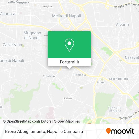 Mappa Bronx Abbigliamento