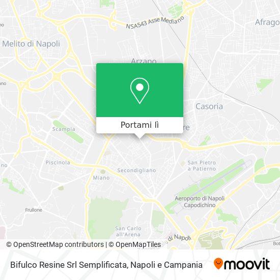 Mappa Bifulco Resine Srl Semplificata