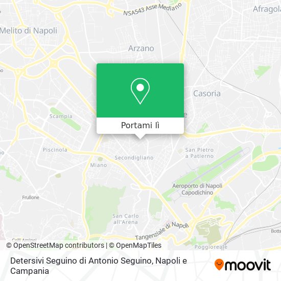 Mappa Detersivi Seguino di Antonio Seguino