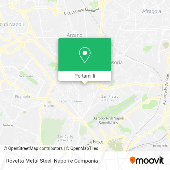 Mappa Rovetta Metal Steel