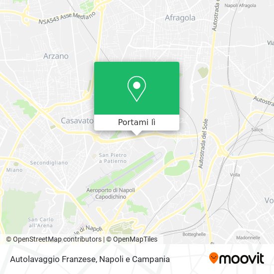 Mappa Autolavaggio Franzese