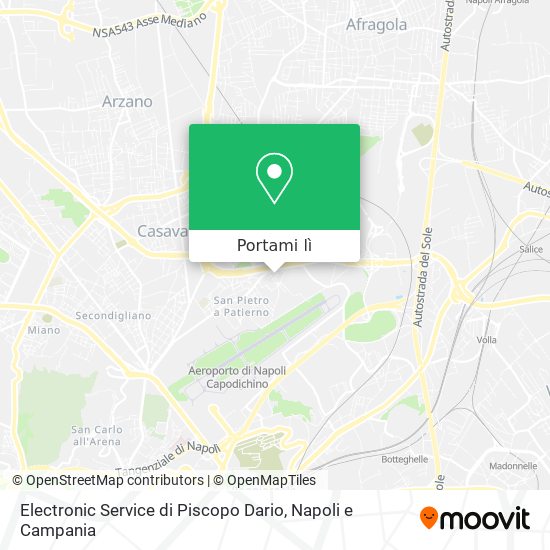 Mappa Electronic Service di Piscopo Dario