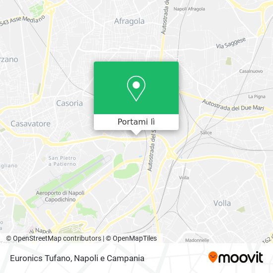 Mappa Euronics Tufano