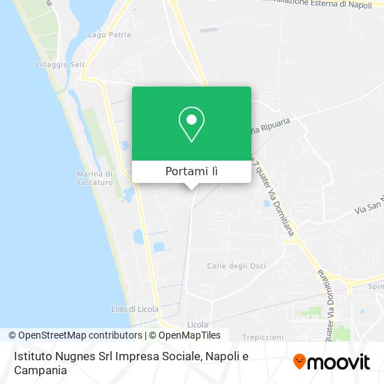 Mappa Istituto Nugnes Srl Impresa Sociale