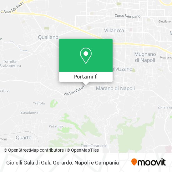 Mappa Gioielli Gala di Gala Gerardo
