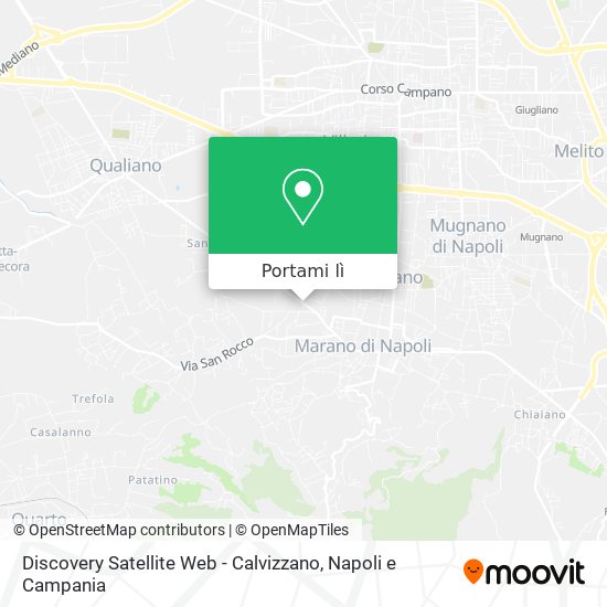 Mappa Discovery Satellite Web - Calvizzano