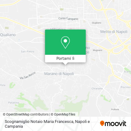 Mappa Scognamiglio Notaio Maria Francesca
