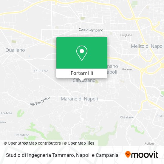 Mappa Studio di Ingegneria Tammaro