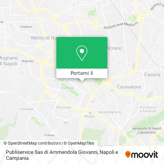 Mappa Publiservice Sas di Ammendola Giovanni
