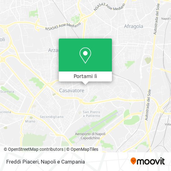Mappa Freddi Piaceri