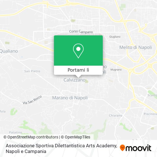 Mappa Associazione Sportiva Dilettantistica Arts Academy