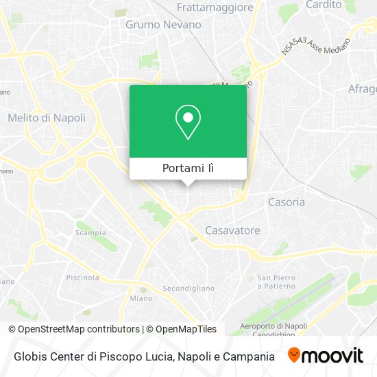 Mappa Globis Center di Piscopo Lucia