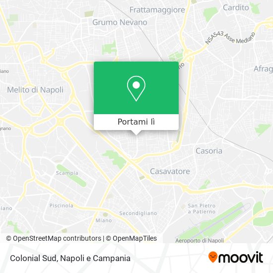 Mappa Colonial Sud