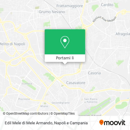 Mappa Edil Mele di Mele Armando