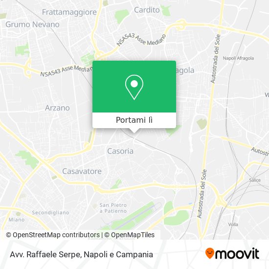 Mappa Avv. Raffaele Serpe