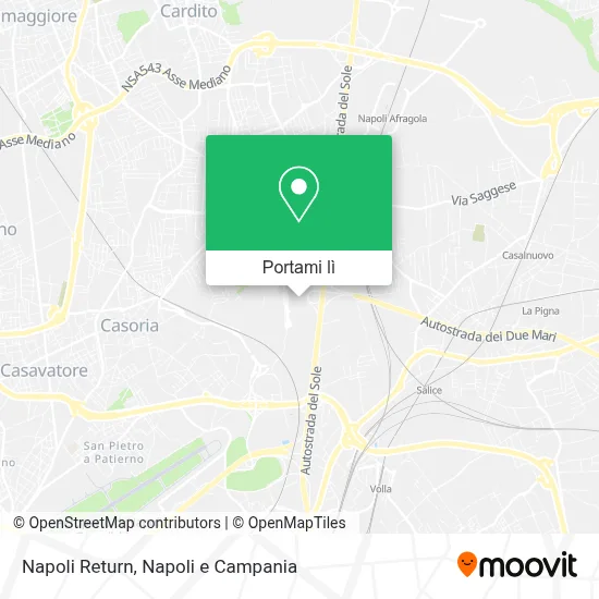 Mappa Napoli Return