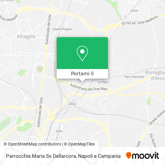 Mappa Parrocchia Maria Ss Dellarcora