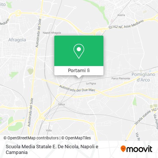 Mappa Scuola Media Statale E. De Nicola