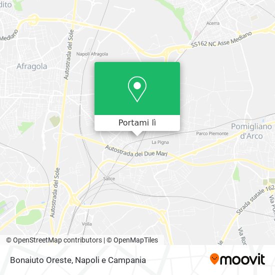 Mappa Bonaiuto Oreste
