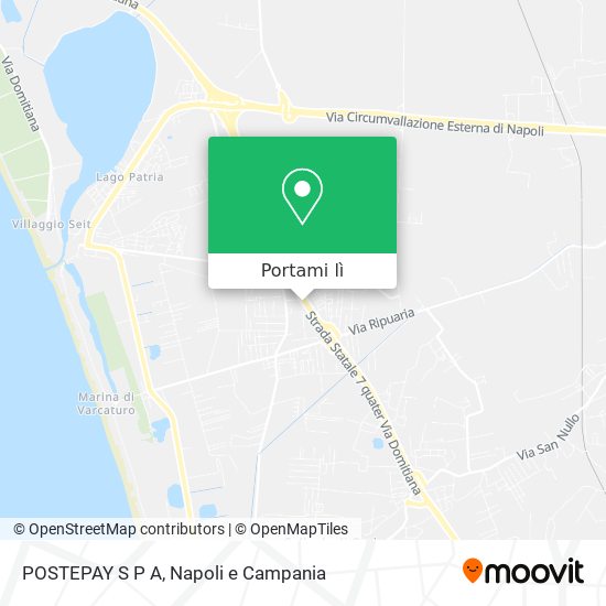 Mappa POSTEPAY S P A