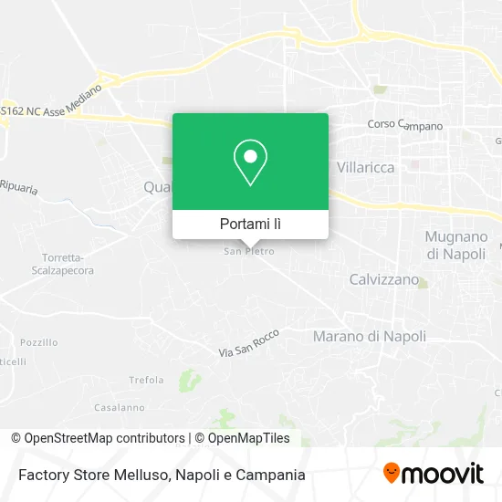 Mappa Factory Store Melluso