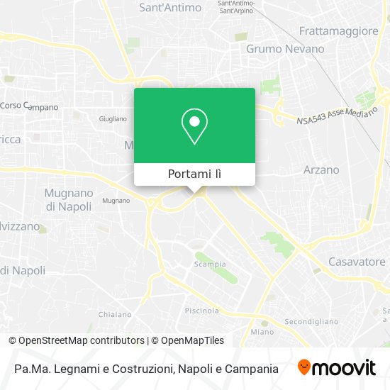 Mappa Pa.Ma. Legnami e Costruzioni
