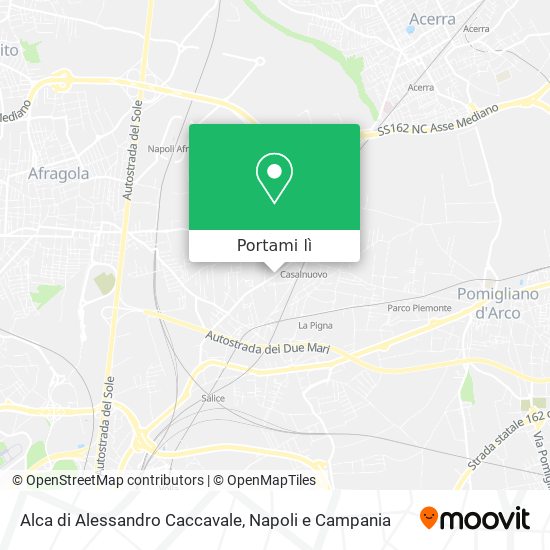 Mappa Alca di Alessandro Caccavale