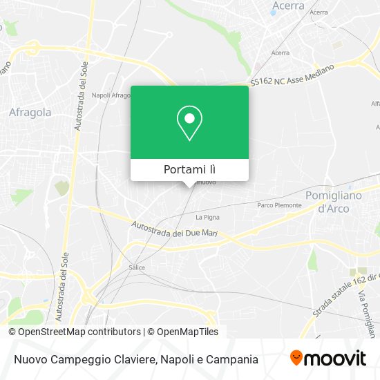 Mappa Nuovo Campeggio Claviere