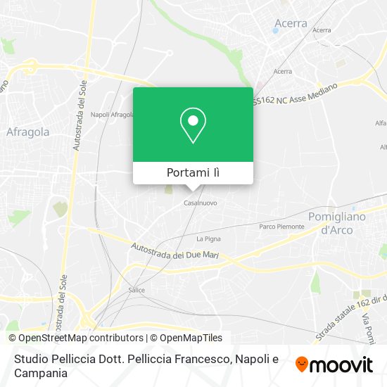 Mappa Studio Pelliccia Dott. Pelliccia Francesco