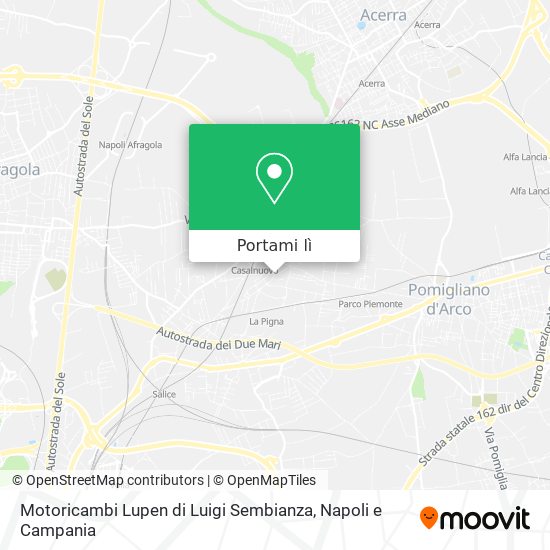 Mappa Motoricambi Lupen di Luigi Sembianza