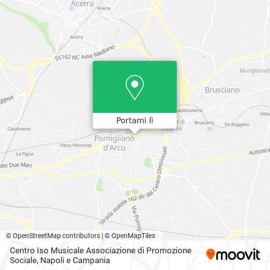 Mappa Centro Iso Musicale Associazione di Promozione Sociale
