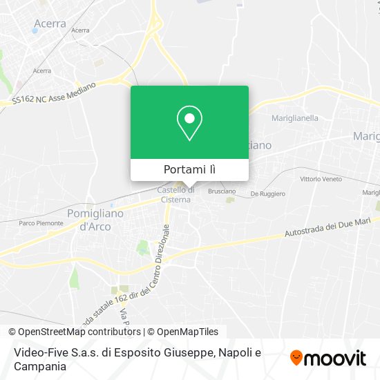Mappa Video-Five S.a.s. di Esposito Giuseppe