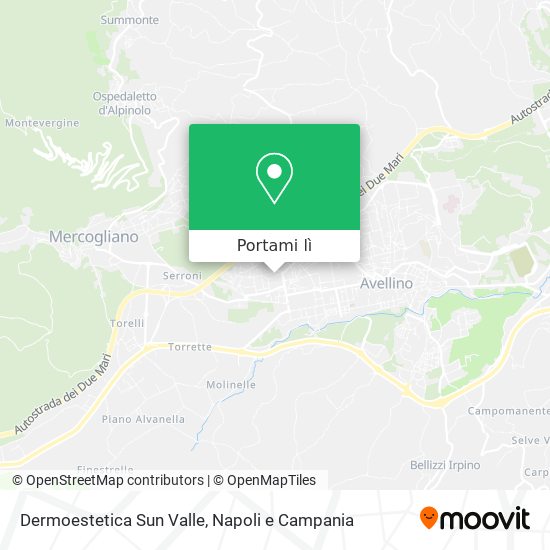 Mappa Dermoestetica Sun Valle