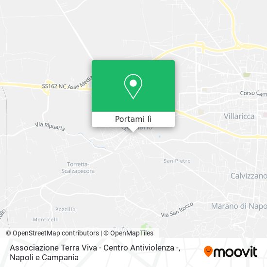 Mappa Associazione Terra Viva - Centro Antiviolenza -